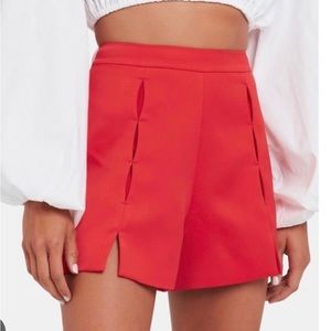 Alexis Mikli Shorts in Red